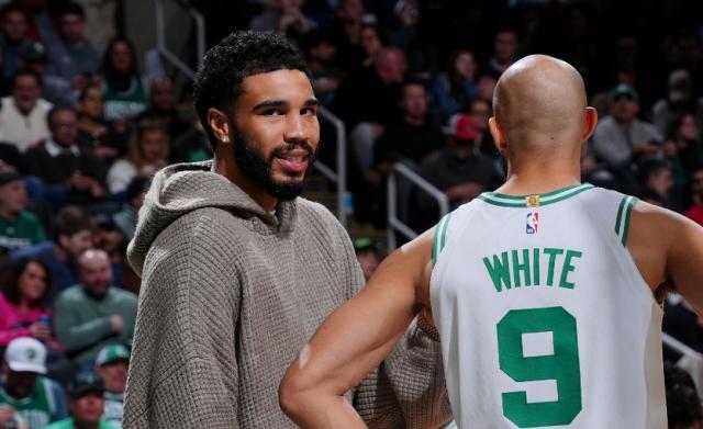 咪咕体育直播-塔图姆瞄准周六复出！绿军登顶东部赔率升第一